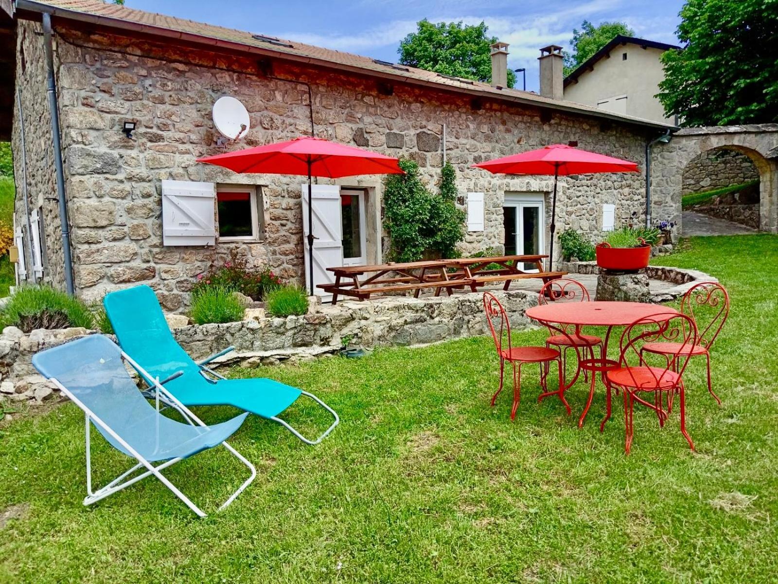 Gite De Groupe 160M2, 15P, Salle De Reception, Jardin, Terrasse Mazan-l'Abbaye Esterno foto